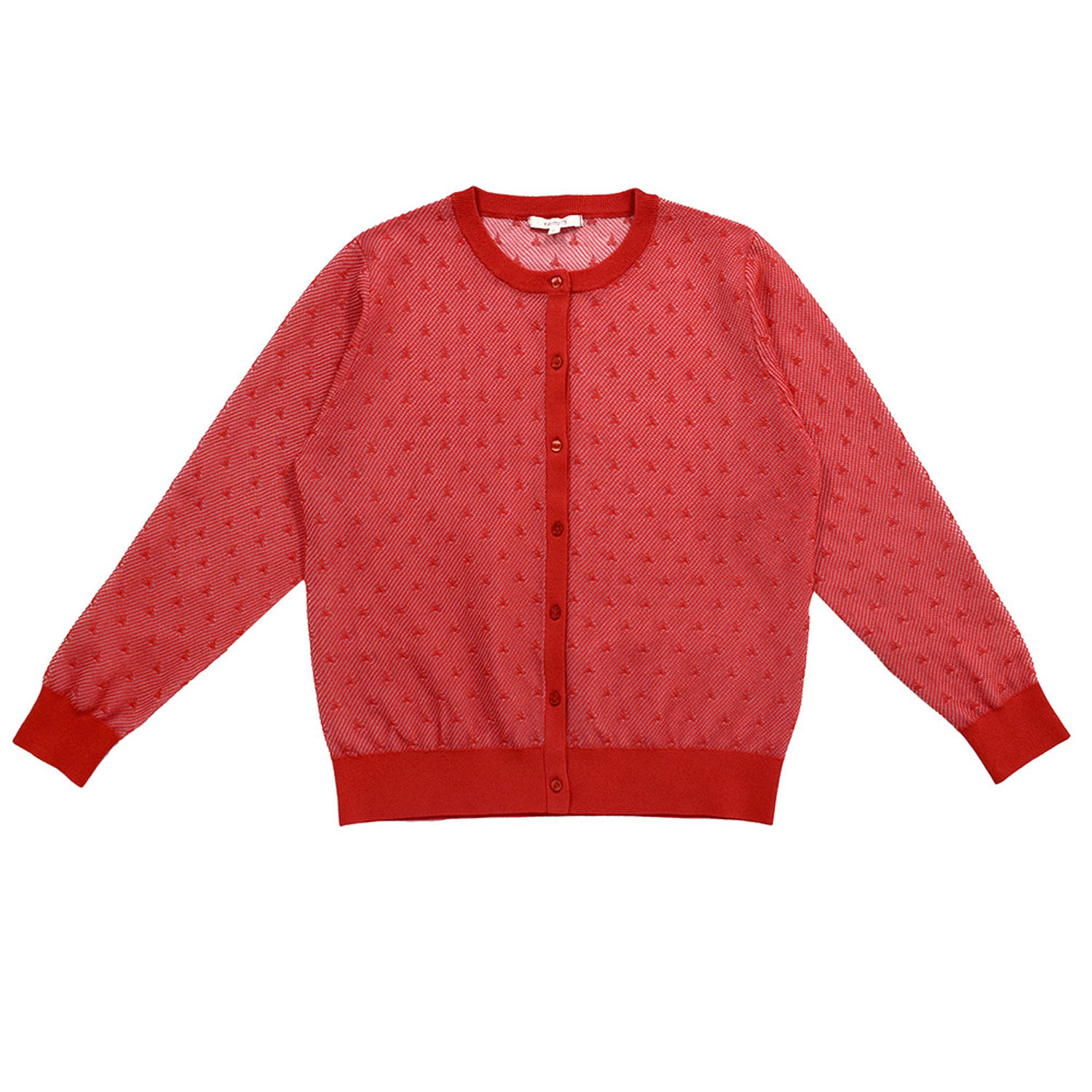 Keitto キャンプボタン付きシアーカーディガン - 画像4