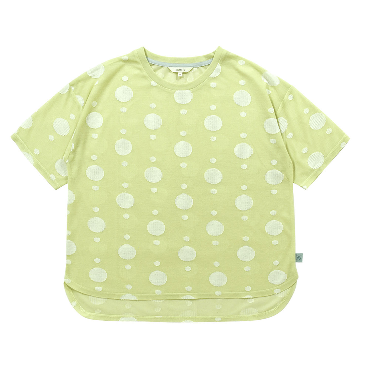 Keitto 雨粒ドット柄カットプルオーバー - 画像6