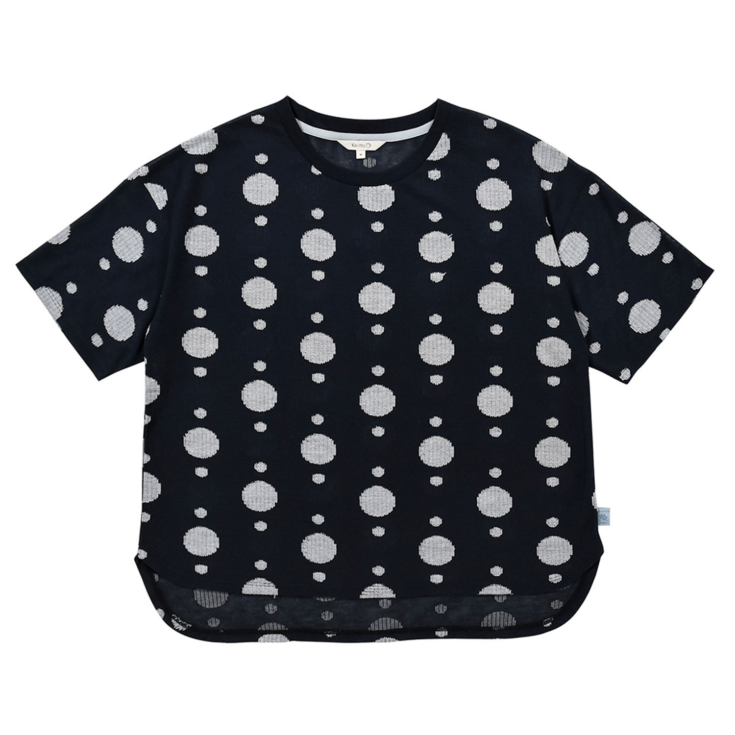 Keitto 雨粒ドット柄カットプルオーバー - 画像8