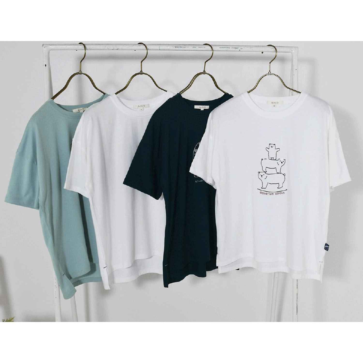 Keitto 水族館刺繍Tシャツ - 画像1