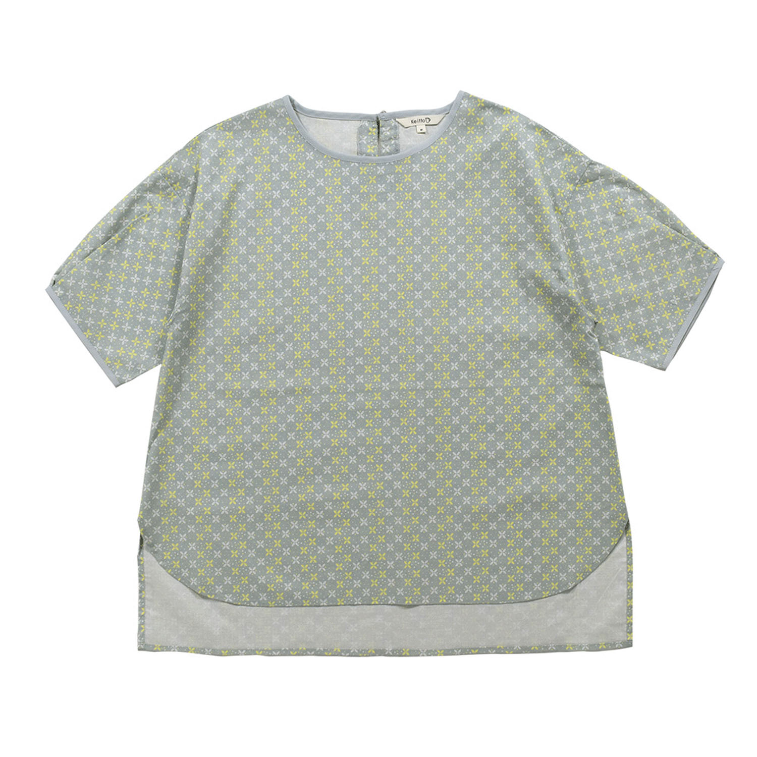 Keitto ラムネ瓶モチーフ総柄プリントプルオーバー - 画像2