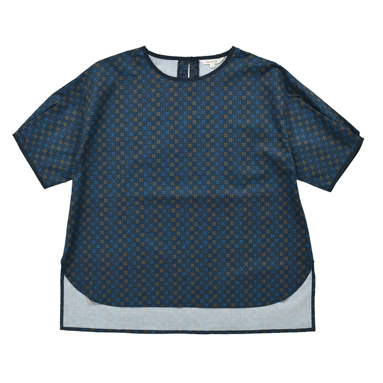 Keitto ラムネ瓶モチーフ総柄プリントプルオーバー - 画像12