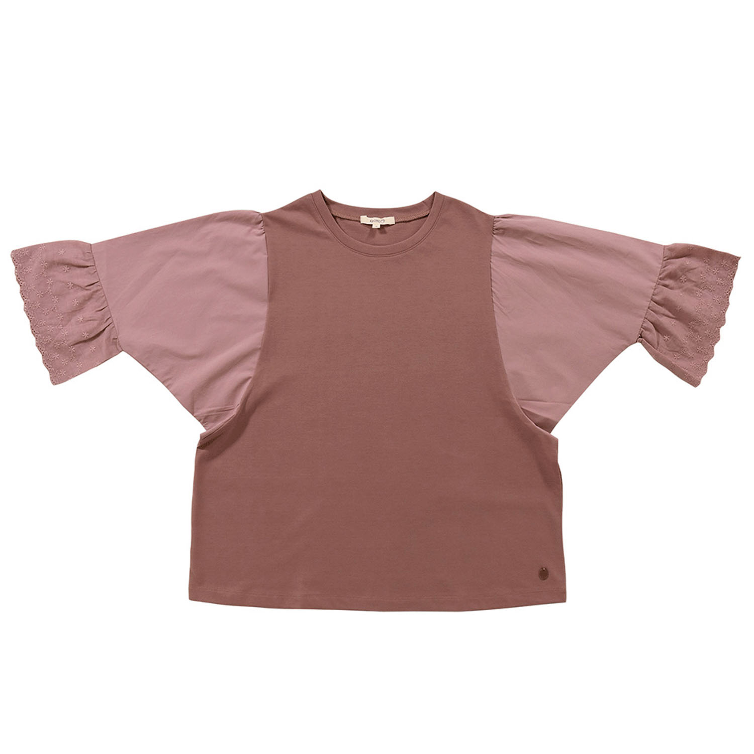 Keitto 袖布帛使いカットプルオーバー - 画像6