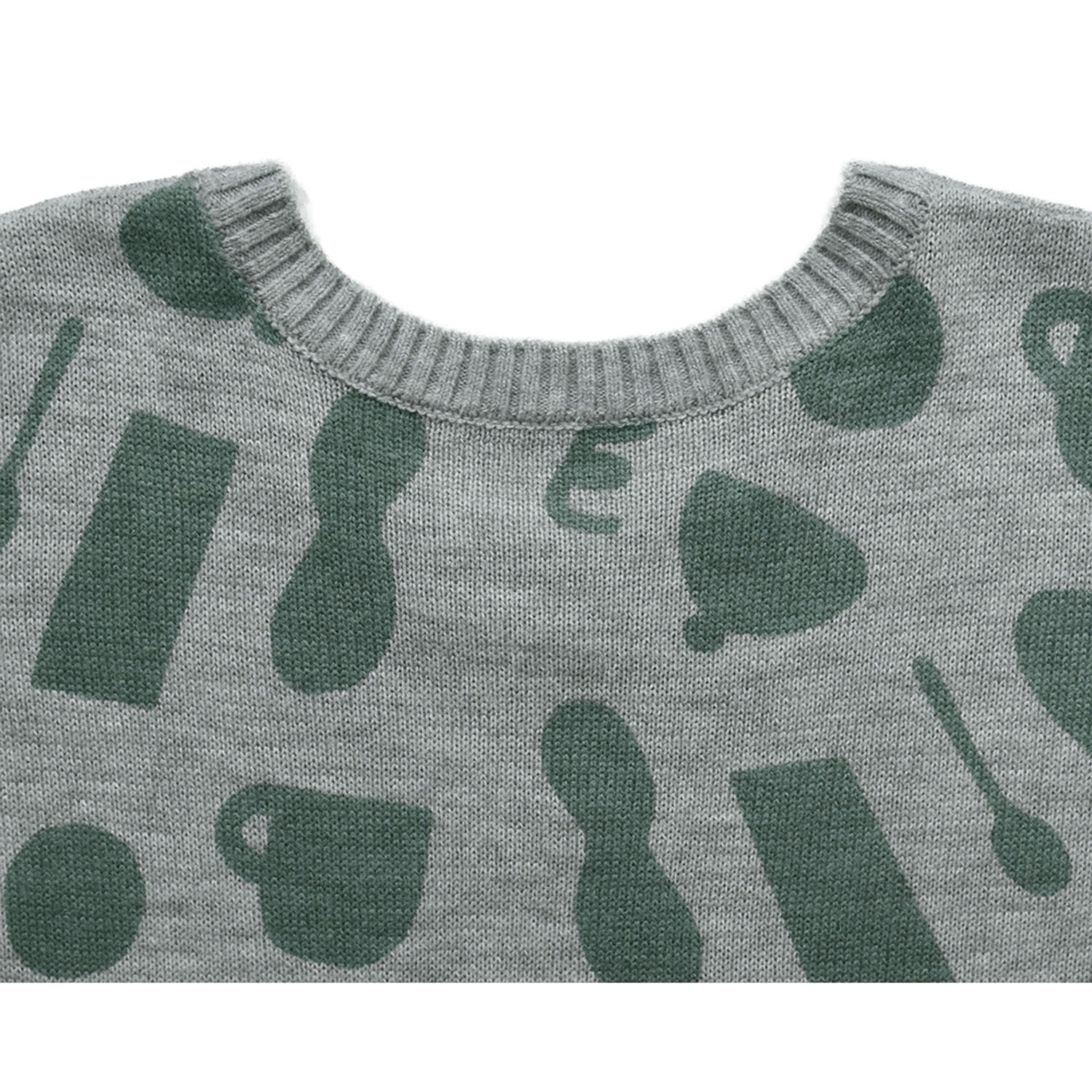 Keitto リュッケなひととき柄プリントベスト - 画像5