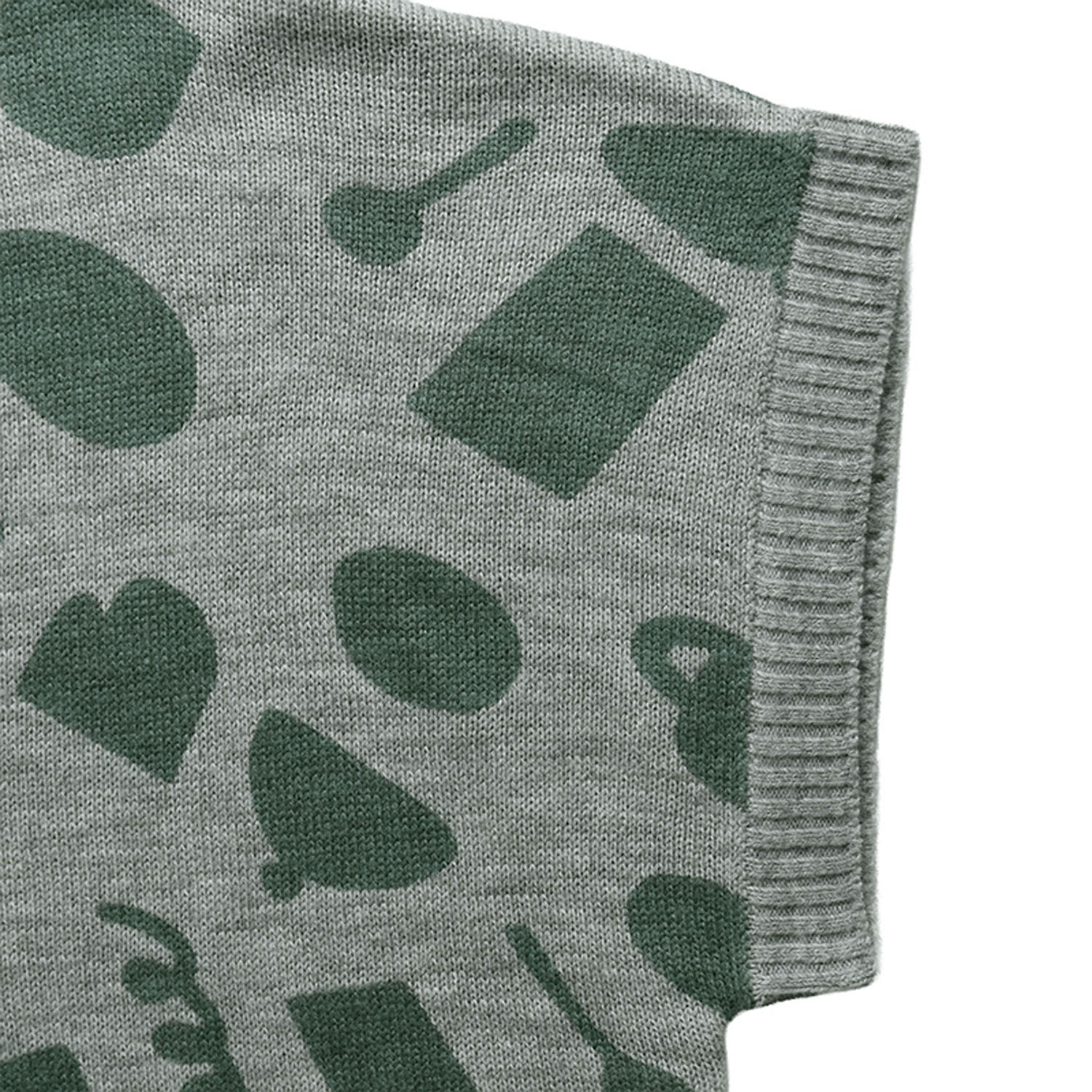 Keitto リュッケなひととき柄プリントベスト - 画像6