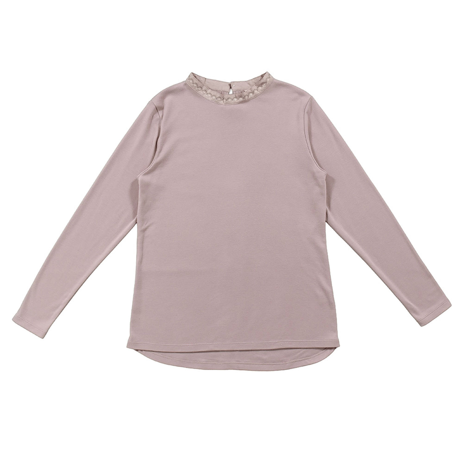 Keitto 布帛襟刺繍入りカットプルオーバー - 画像6