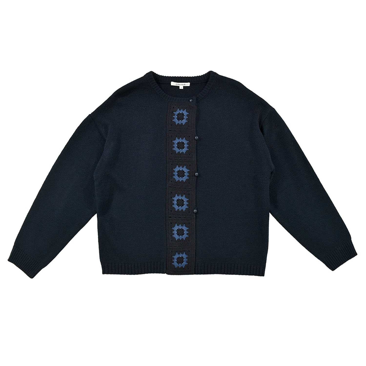 Keitto かぎ針モチーフ付きカーディガン - 画像10