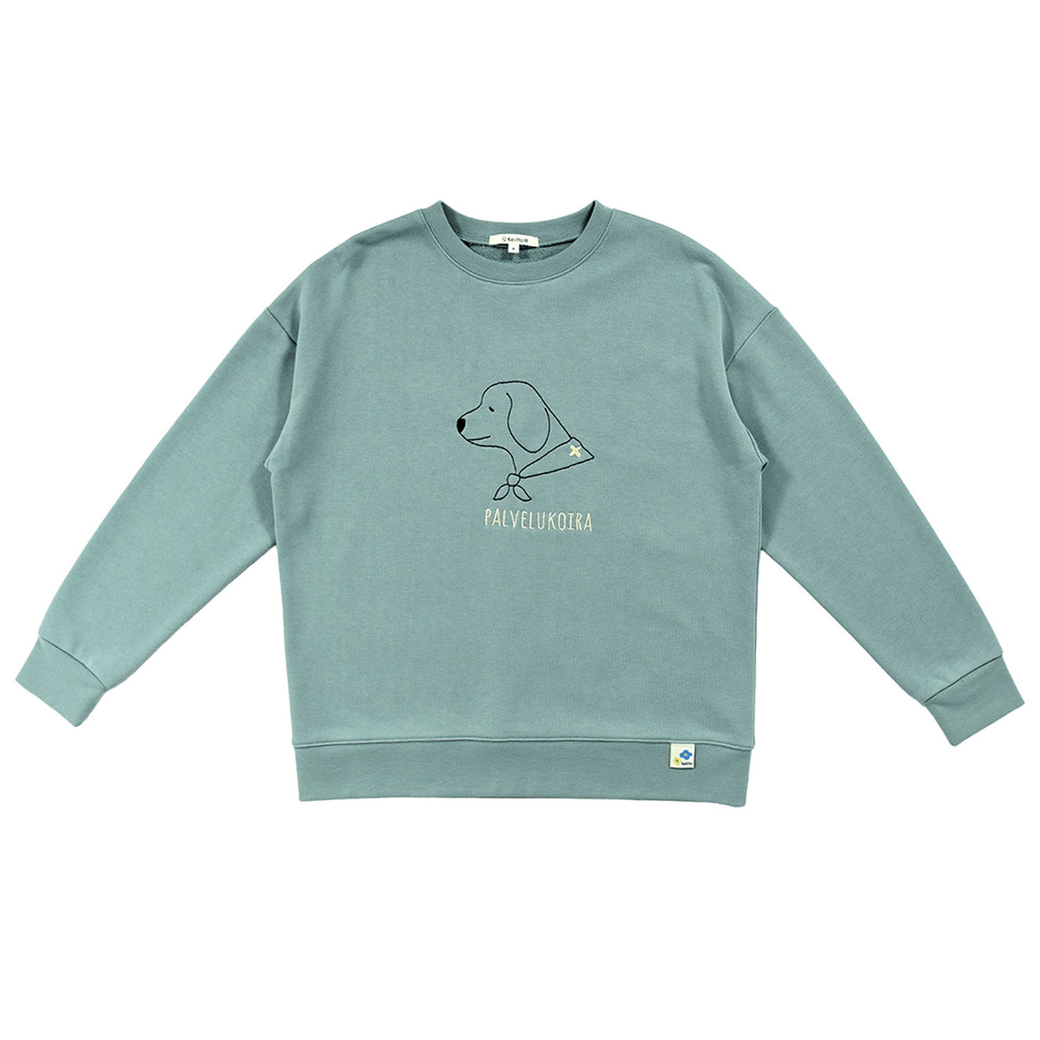 Keitto 楽器＆介助犬刺繍スウェットプルオーバー - 画像12