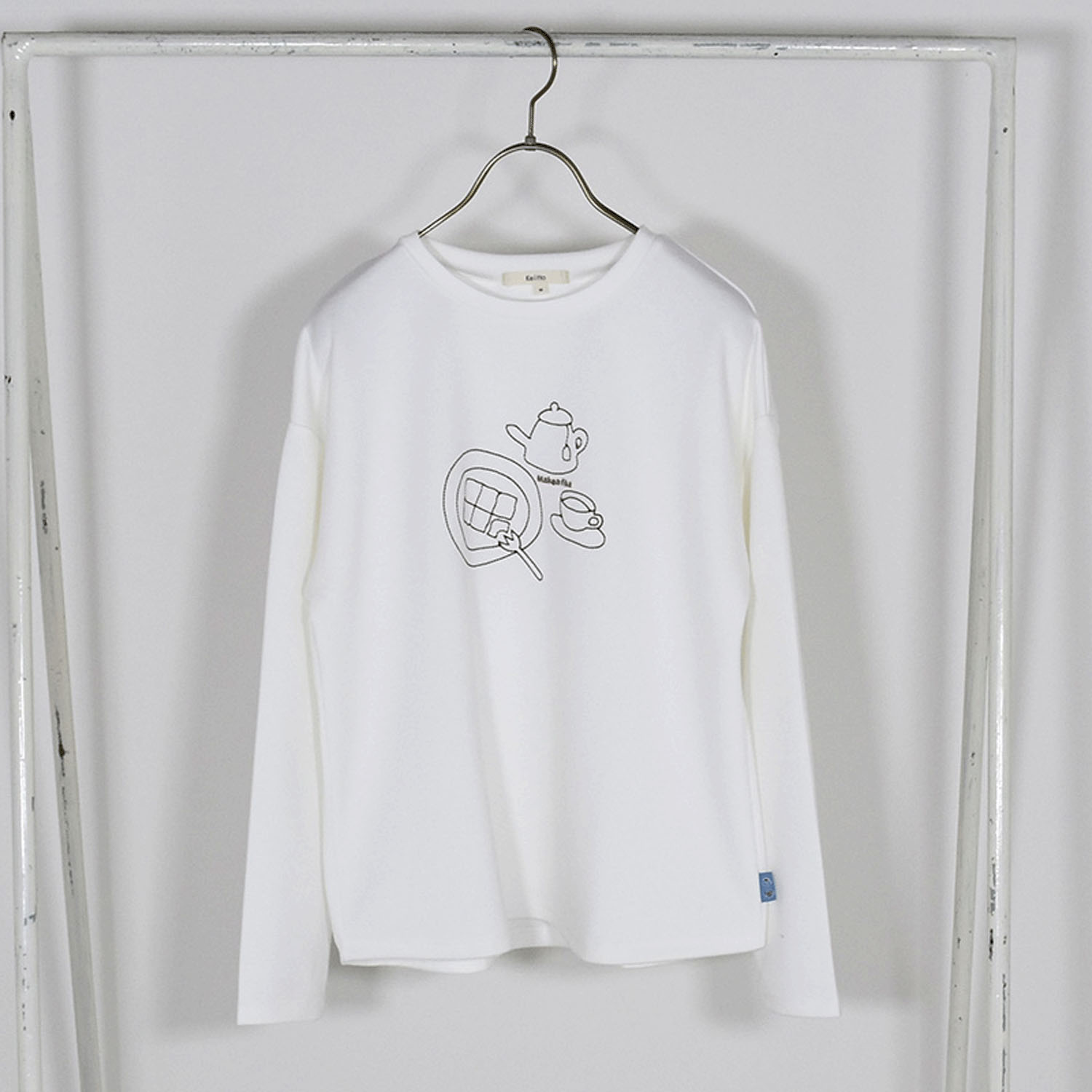 KeittoFIKA＆犬刺繍プルオーバー - 画像1