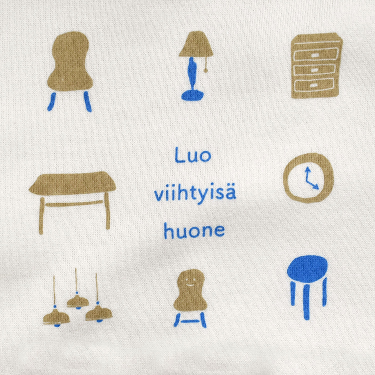 Keittoインテリアプリントスウェットプルオーバー - 画像5