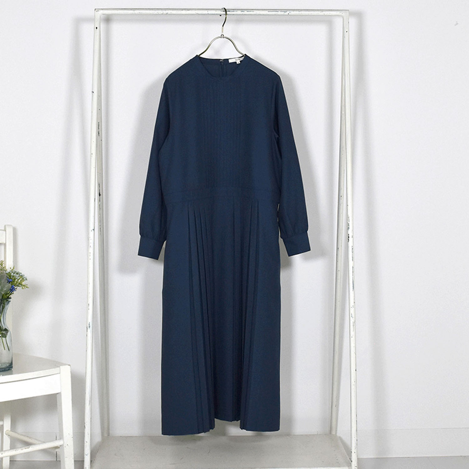 Keittoピンタック＆プリーツワンピース - 画像10