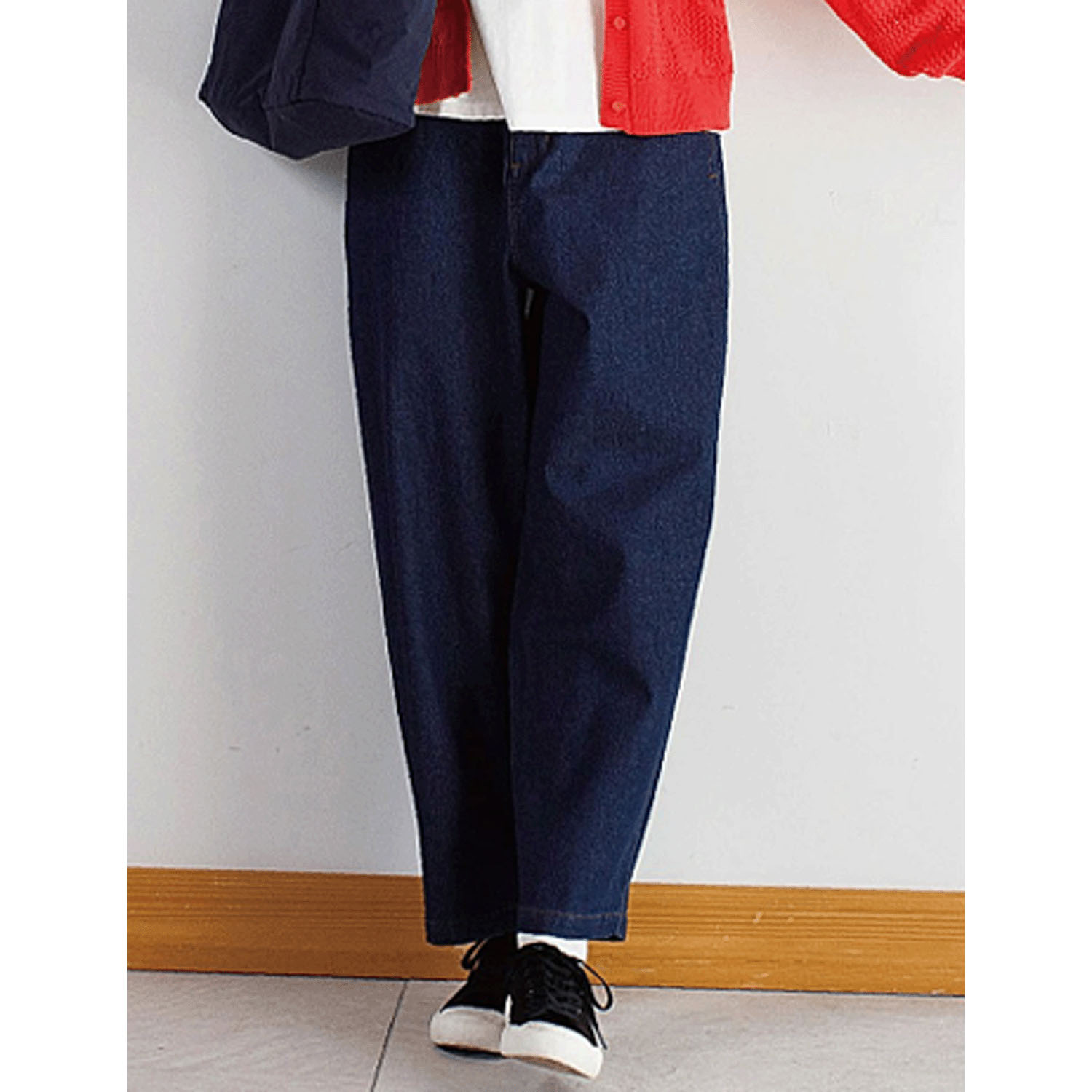 Keitto 5周年ステッチテーパードパンツ