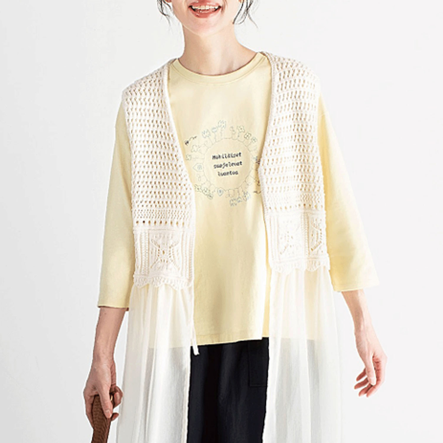 Keitto いきもの＆植物の循環プルオーバー