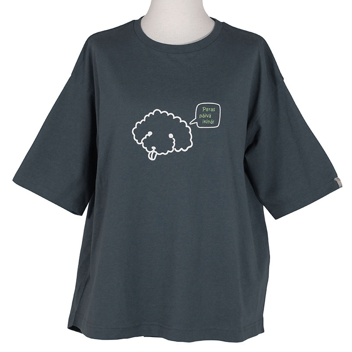 【4月中旬頃入荷予定】Keitto ドッグプリントTシャツ - 画像11