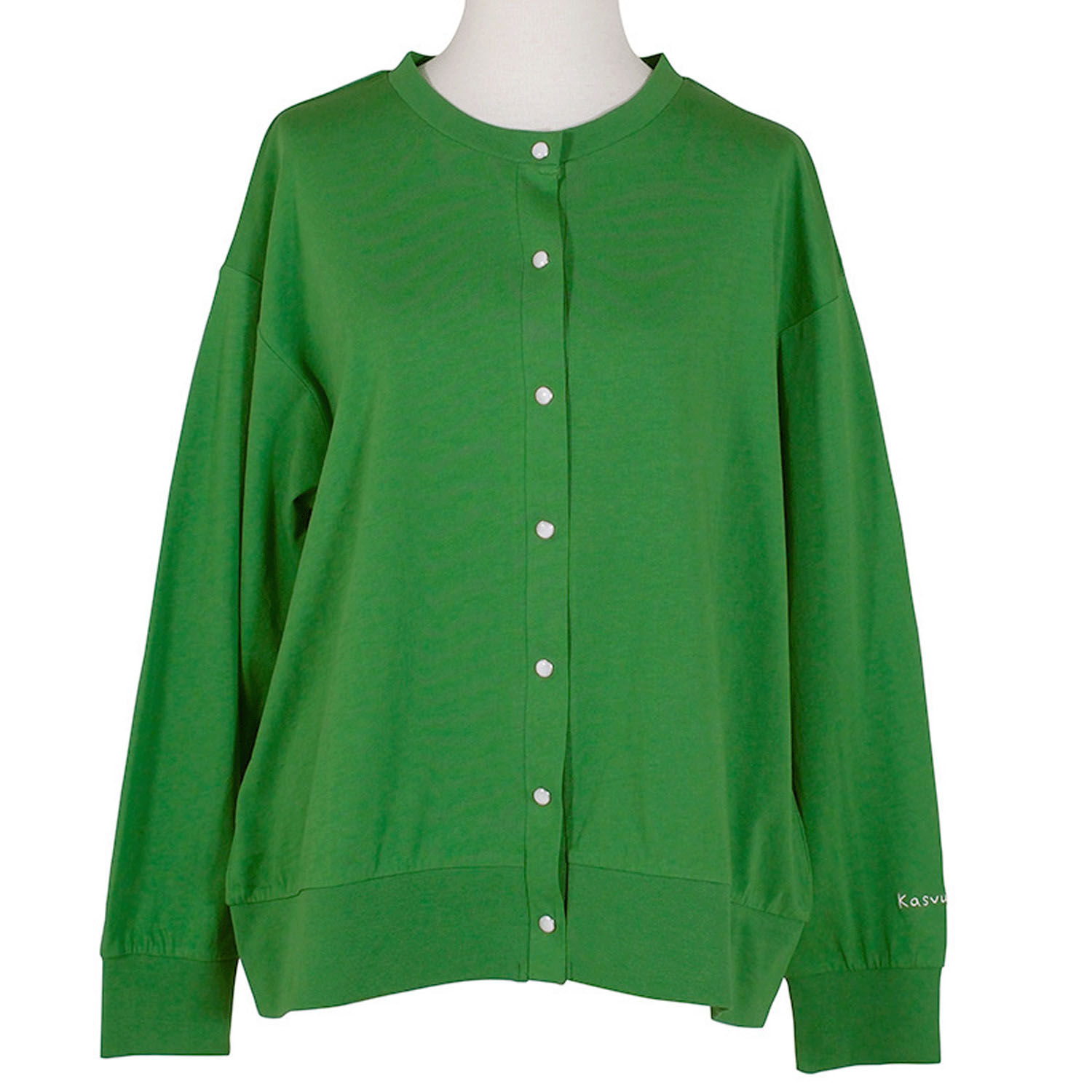 【4月中旬頃入荷予定】Keitto ドットボタンカーディガン - 画像7