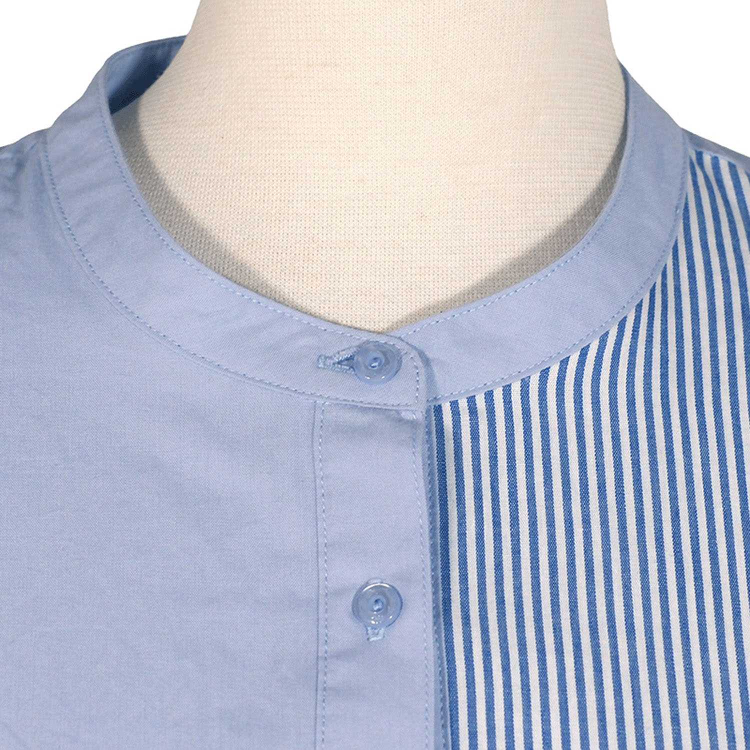 【4月中旬頃入荷予定】Keitto パッチワークシャツ - 画像6