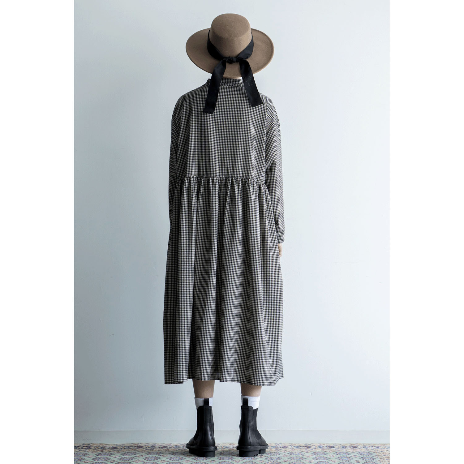 【Insta Live】ista－ire  ドロストネックワンピース - 画像3