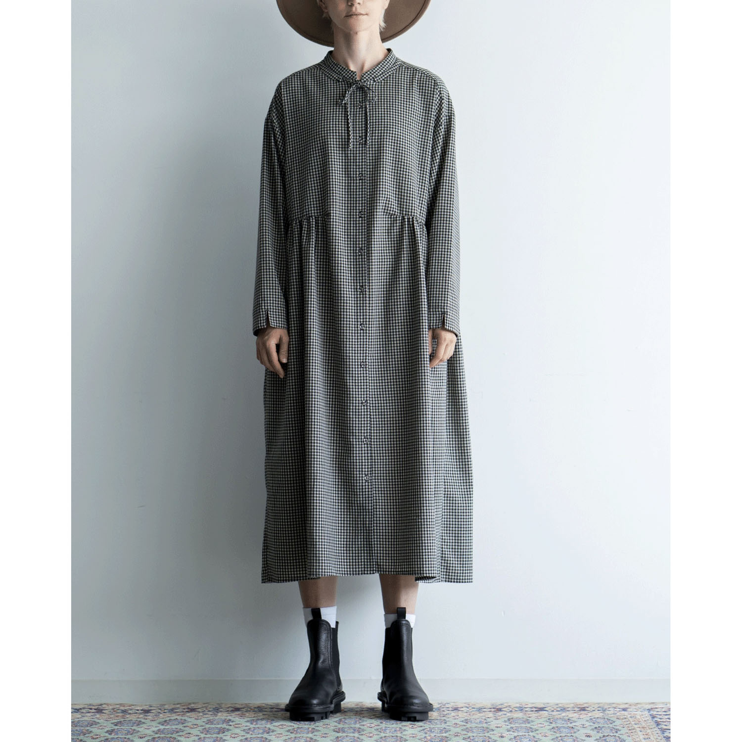 【Insta Live】ista－ire  ドロストネックワンピース - 画像1