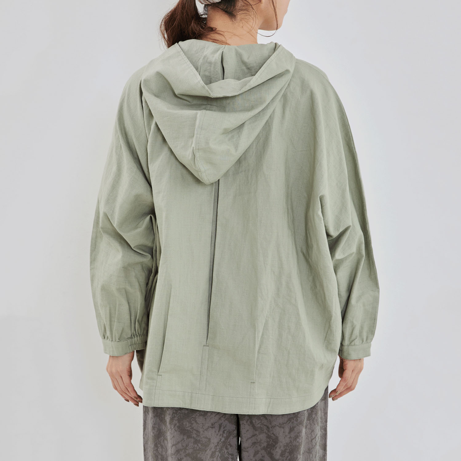 【Insta Live】YURK geniet van フードバルーンジャケット - 画像7