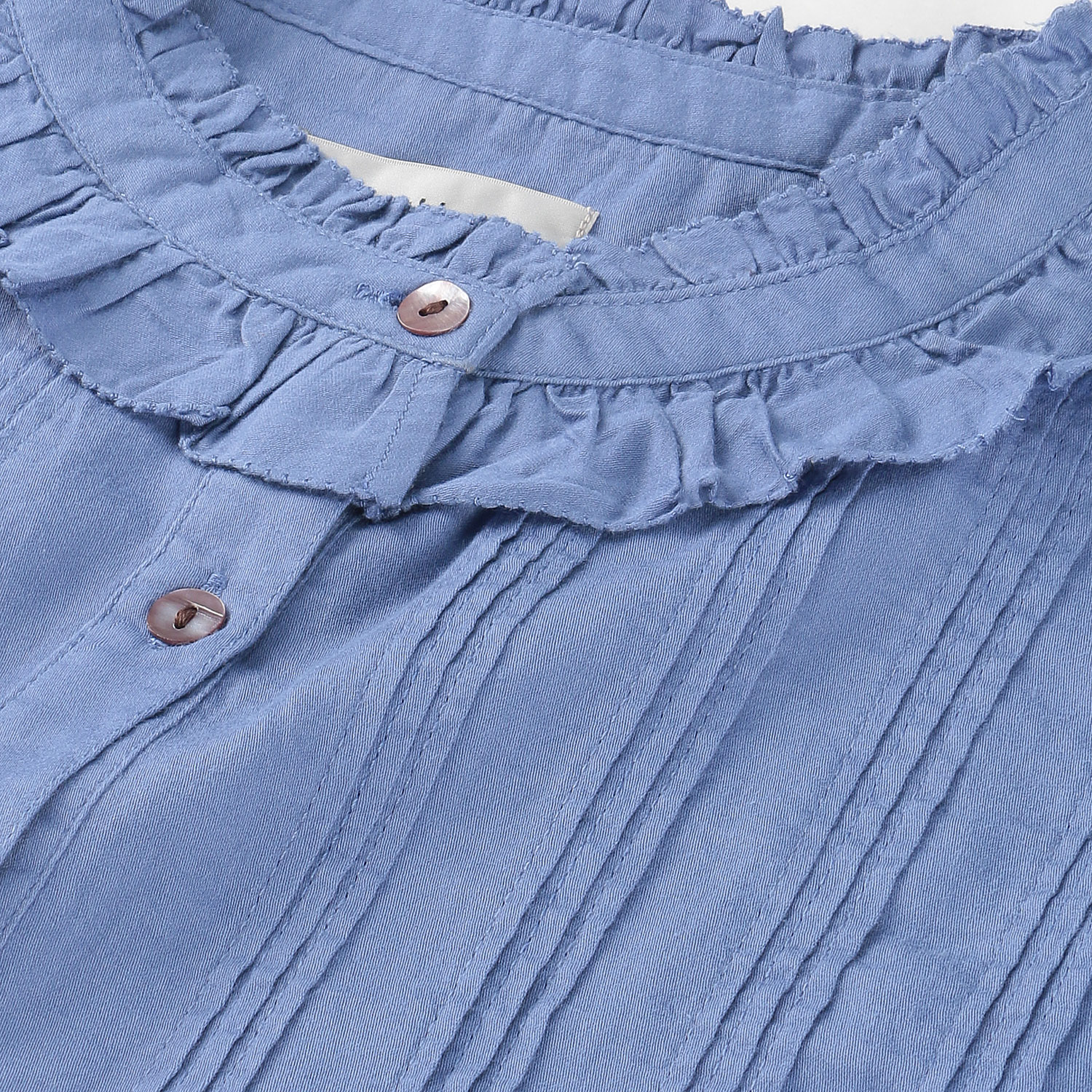 doux bleu フリルカラーブラウス - 画像7