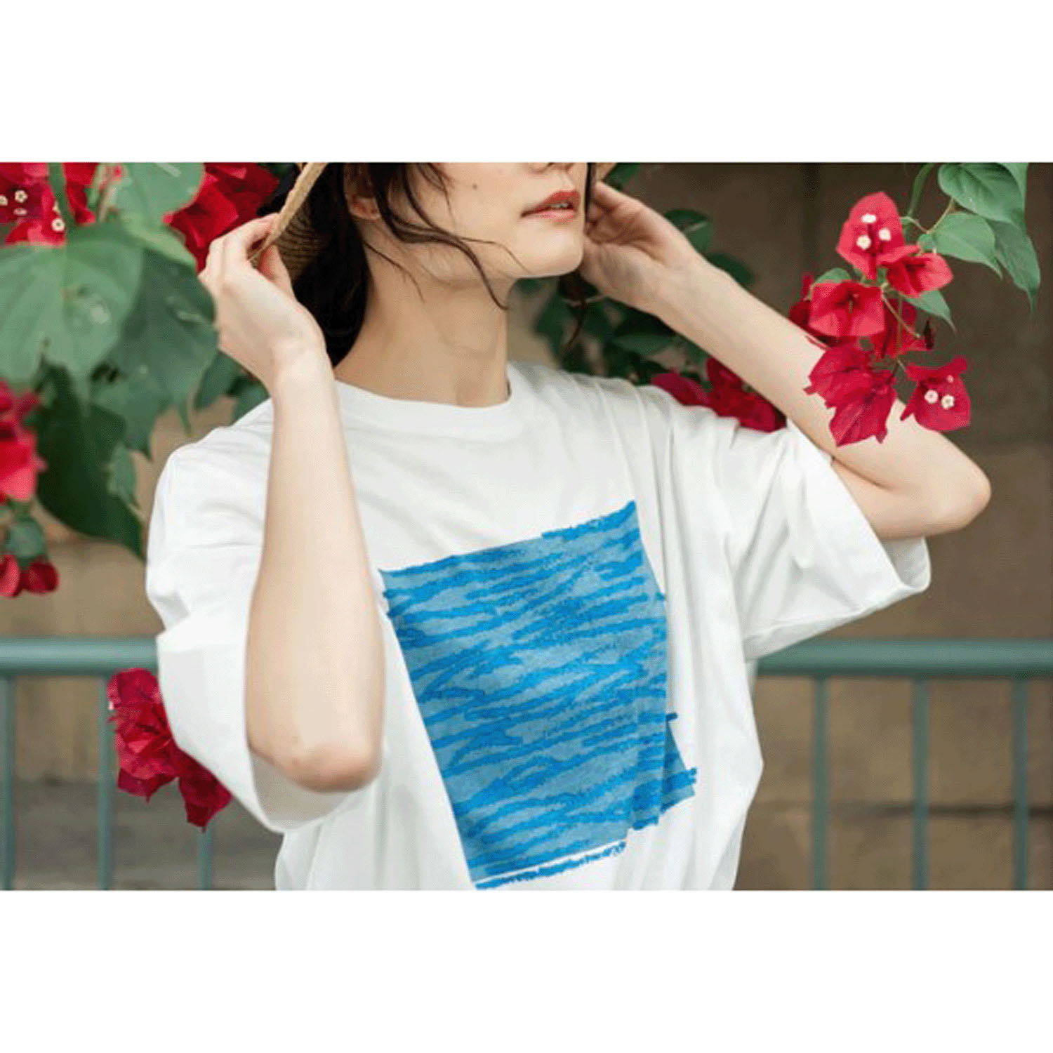 YARRA ハンドペイントプリントTEE - 画像3