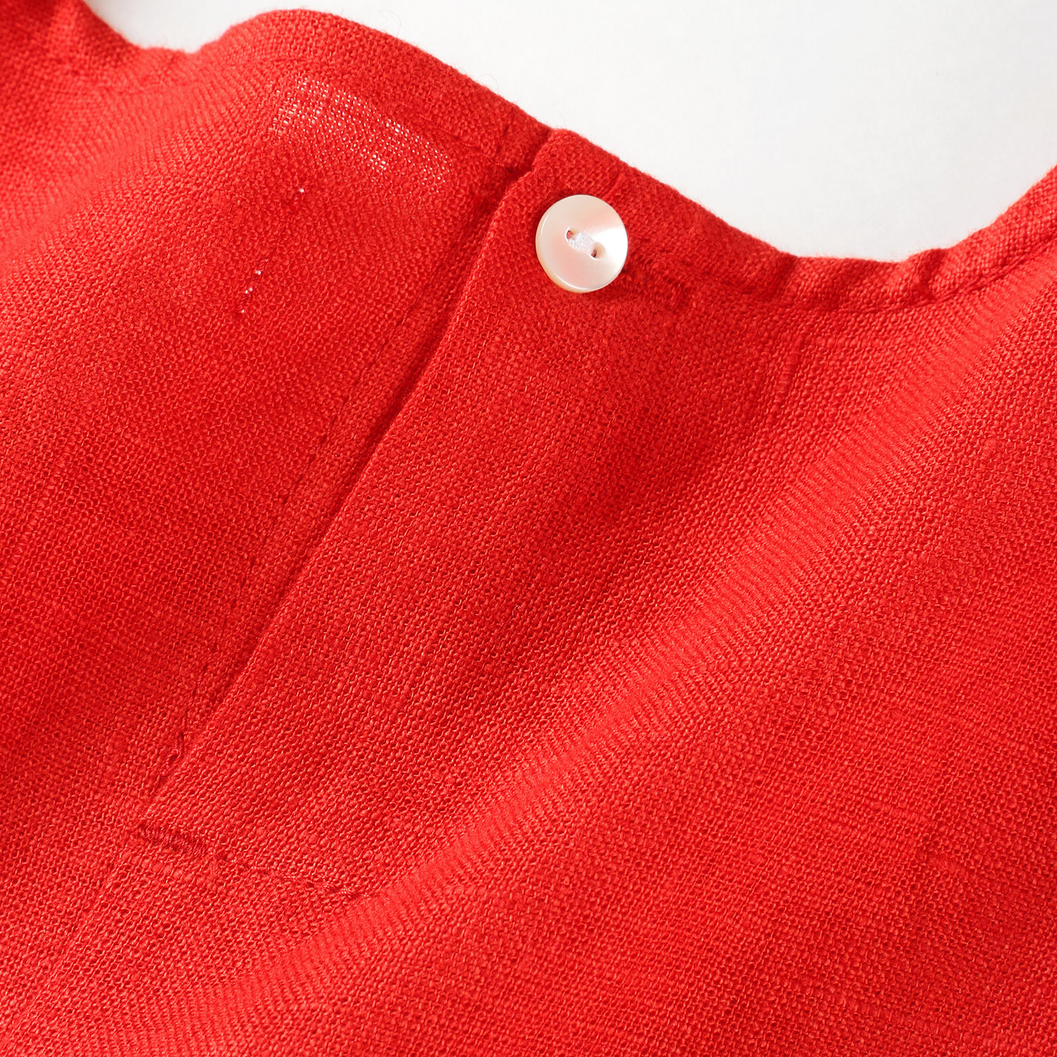 【Insta Live】YARRA リトアニアリネンノースリーブワンピース - 画像11