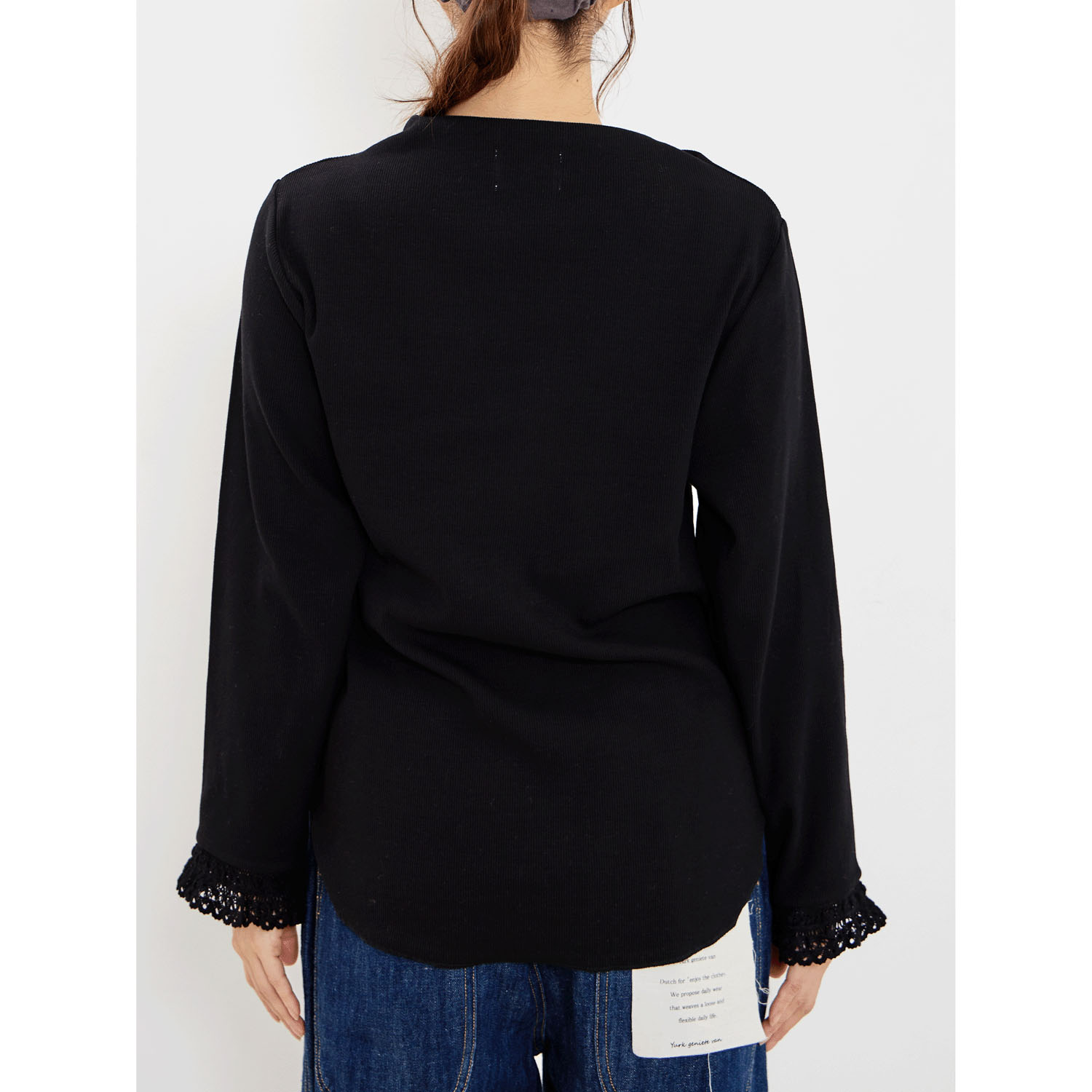 YURK genite van レースコンビカットソー - 画像9