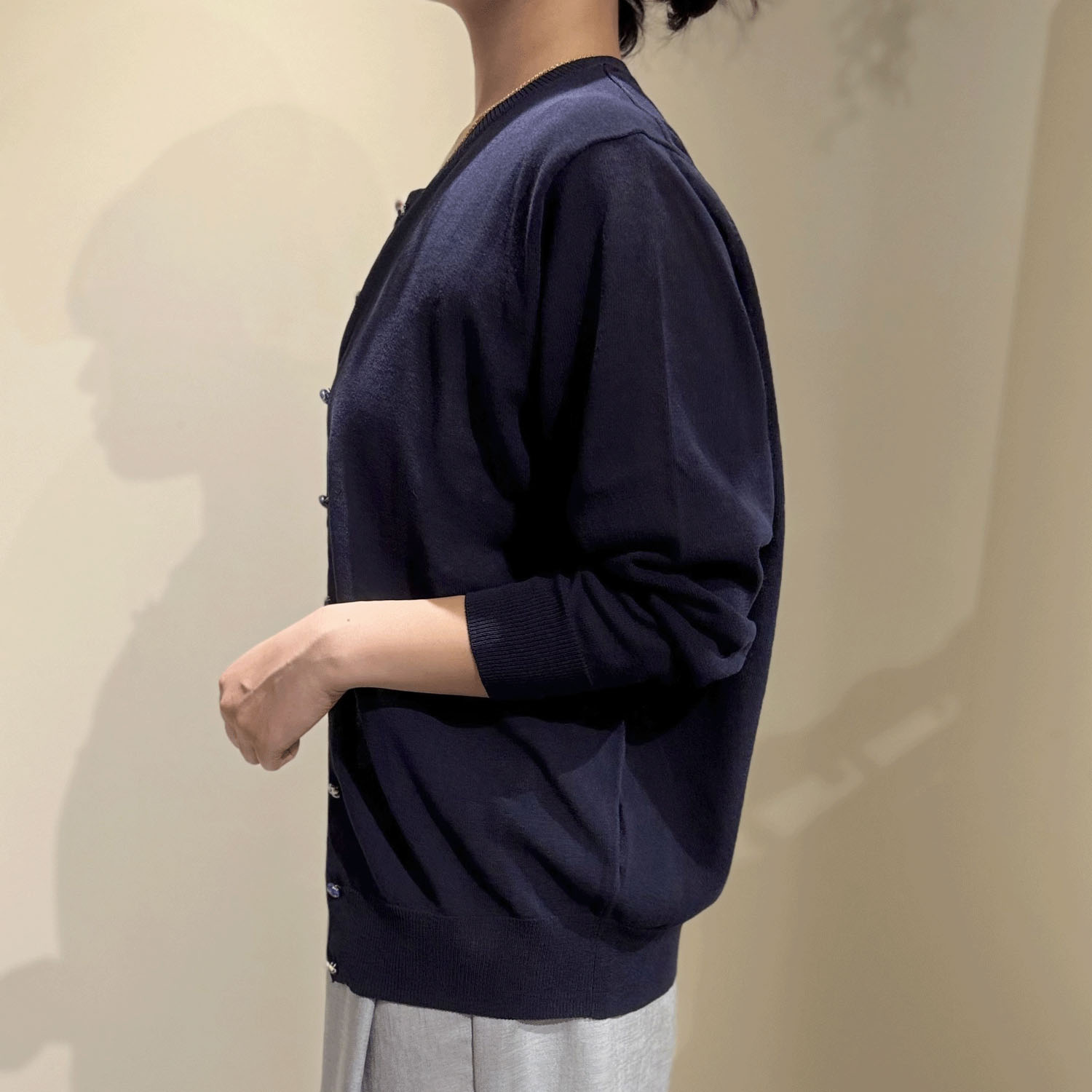 J．Sloane LIBERTYくるみ釦カーディガン - 画像10