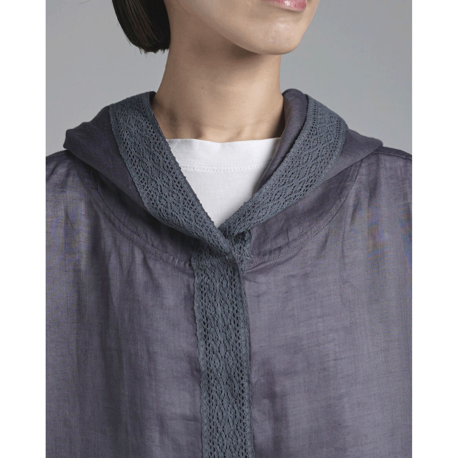 【お取寄せ】T．Tutie シアーラミーレースジャケット - 画像5