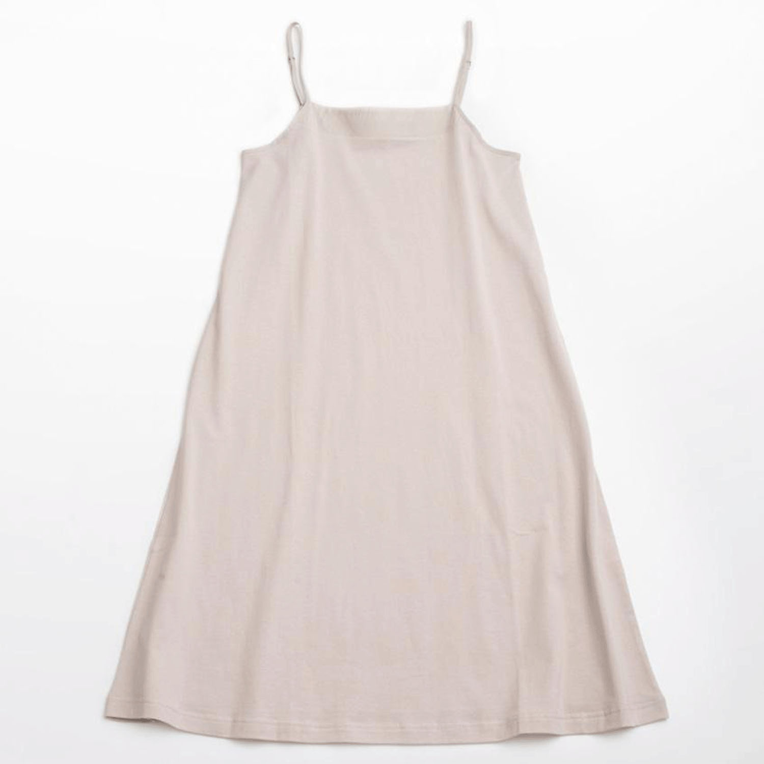 TUTIE． コットン天竺キャミソールワンピース