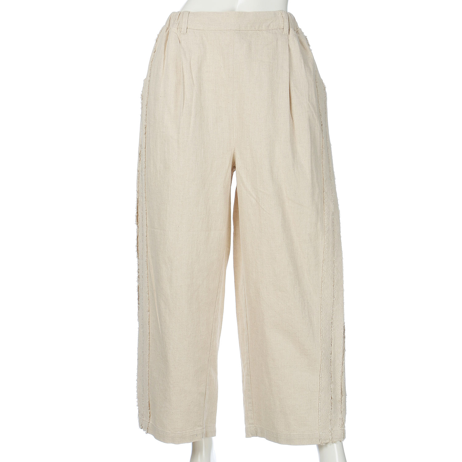 ista－ire 6．5oz甘撚りデニム サイドテープパンツ - 画像3