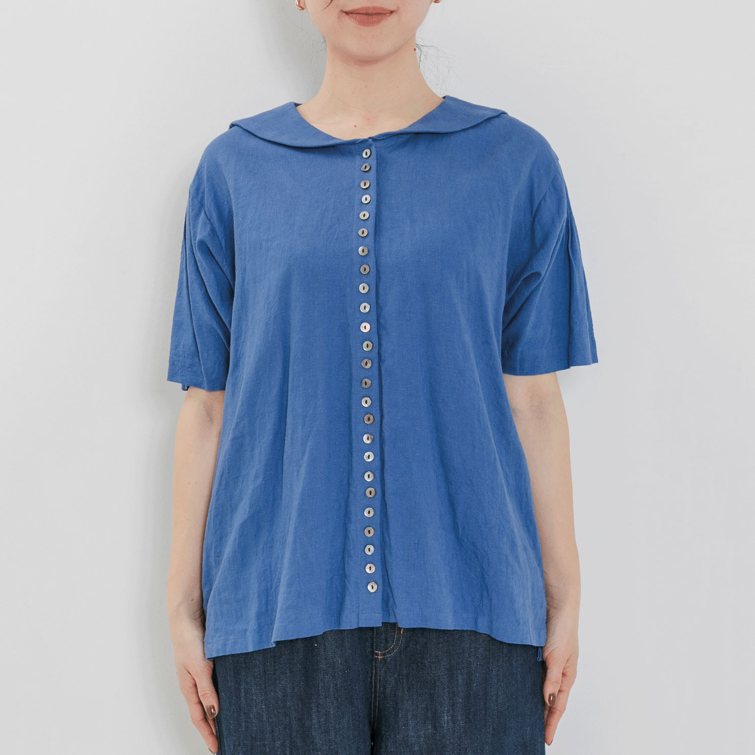 【Insta Live】YURK geniet van メニーボタンシャツ - 画像7