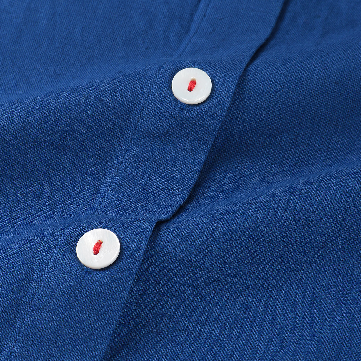 東京かんかん CAT刺繍コットンリネン2WAYブラウス - 画像9