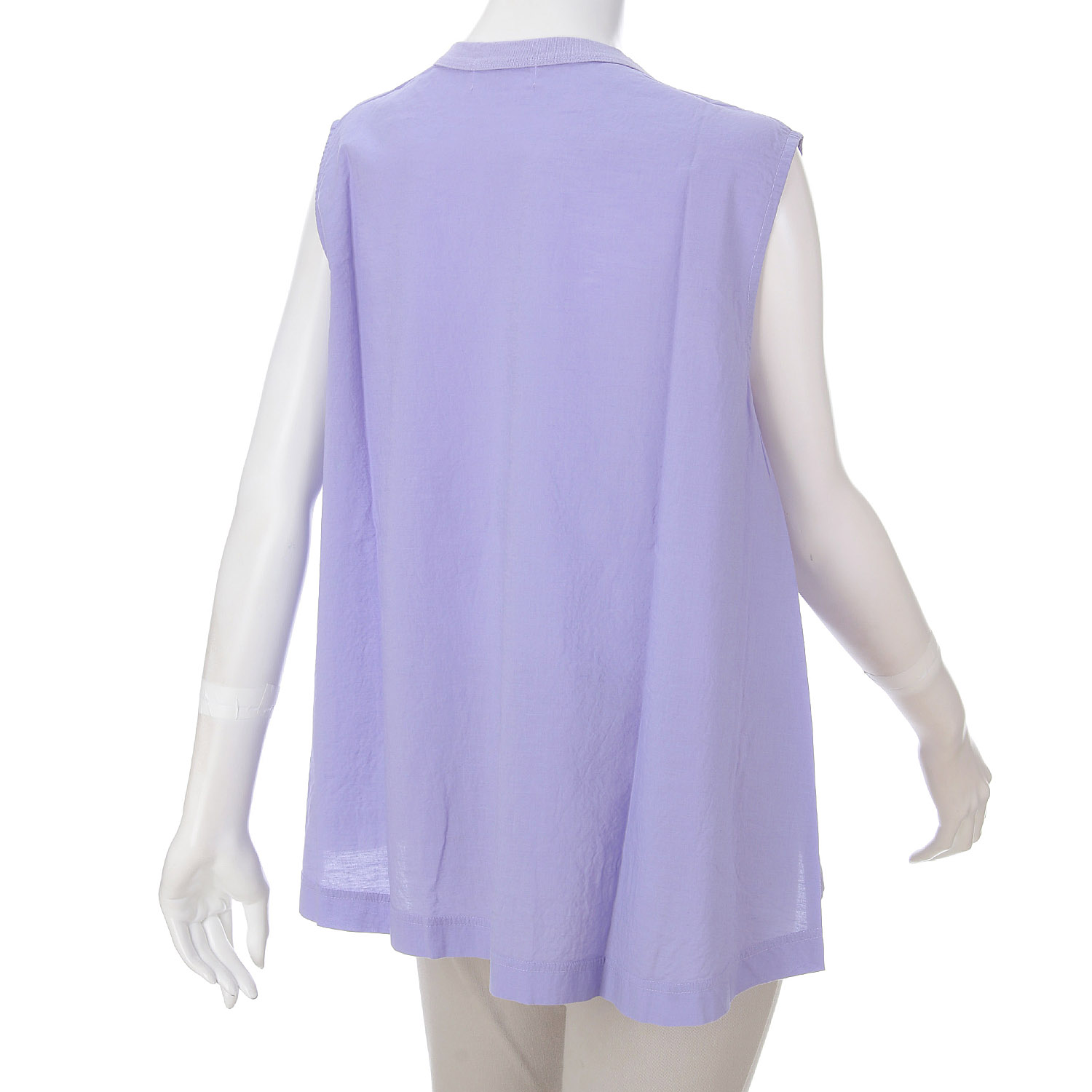 YARRA 布帛コンビノースリーブプルオーバー - 画像16