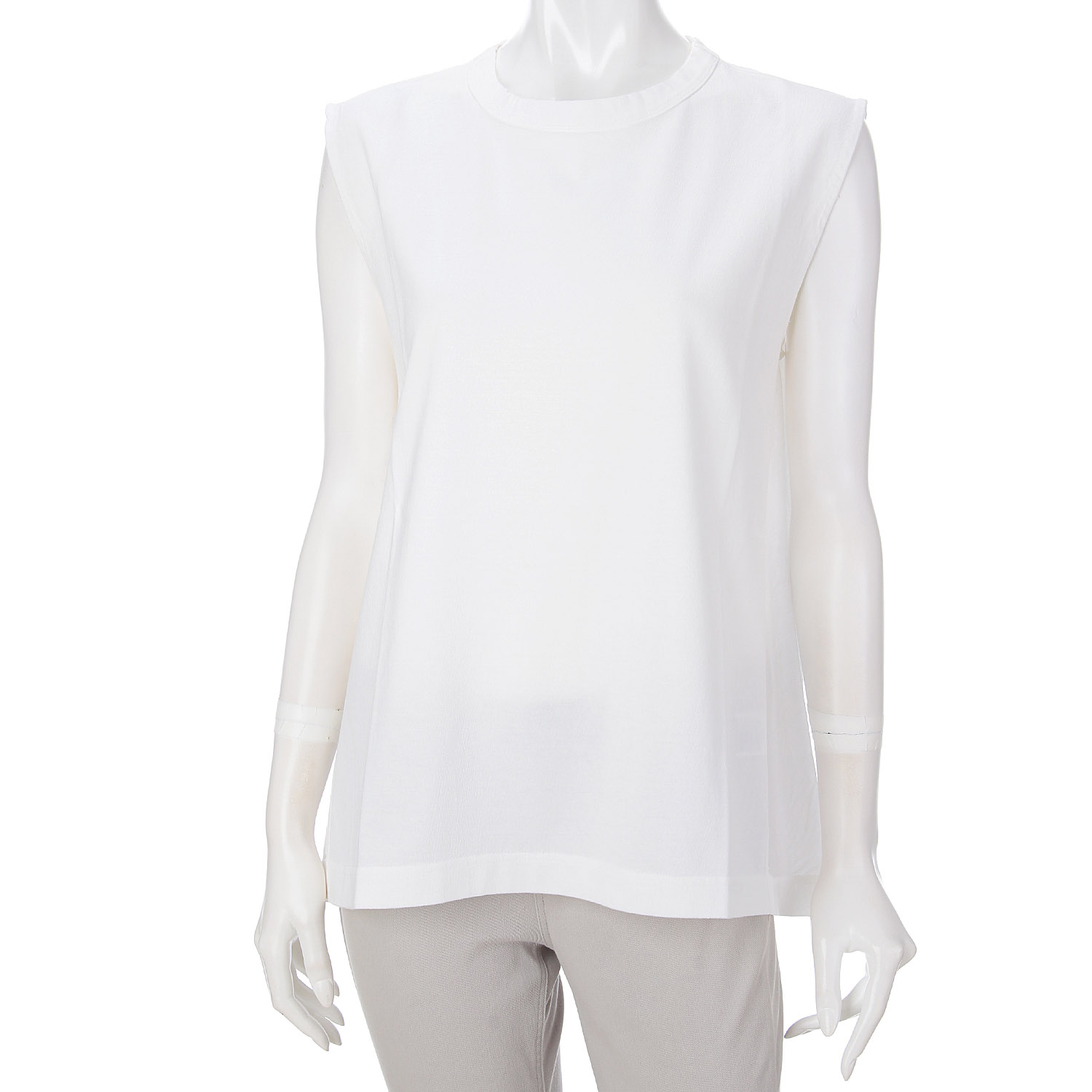 YARRA 布帛コンビノースリーブプルオーバー - 画像7