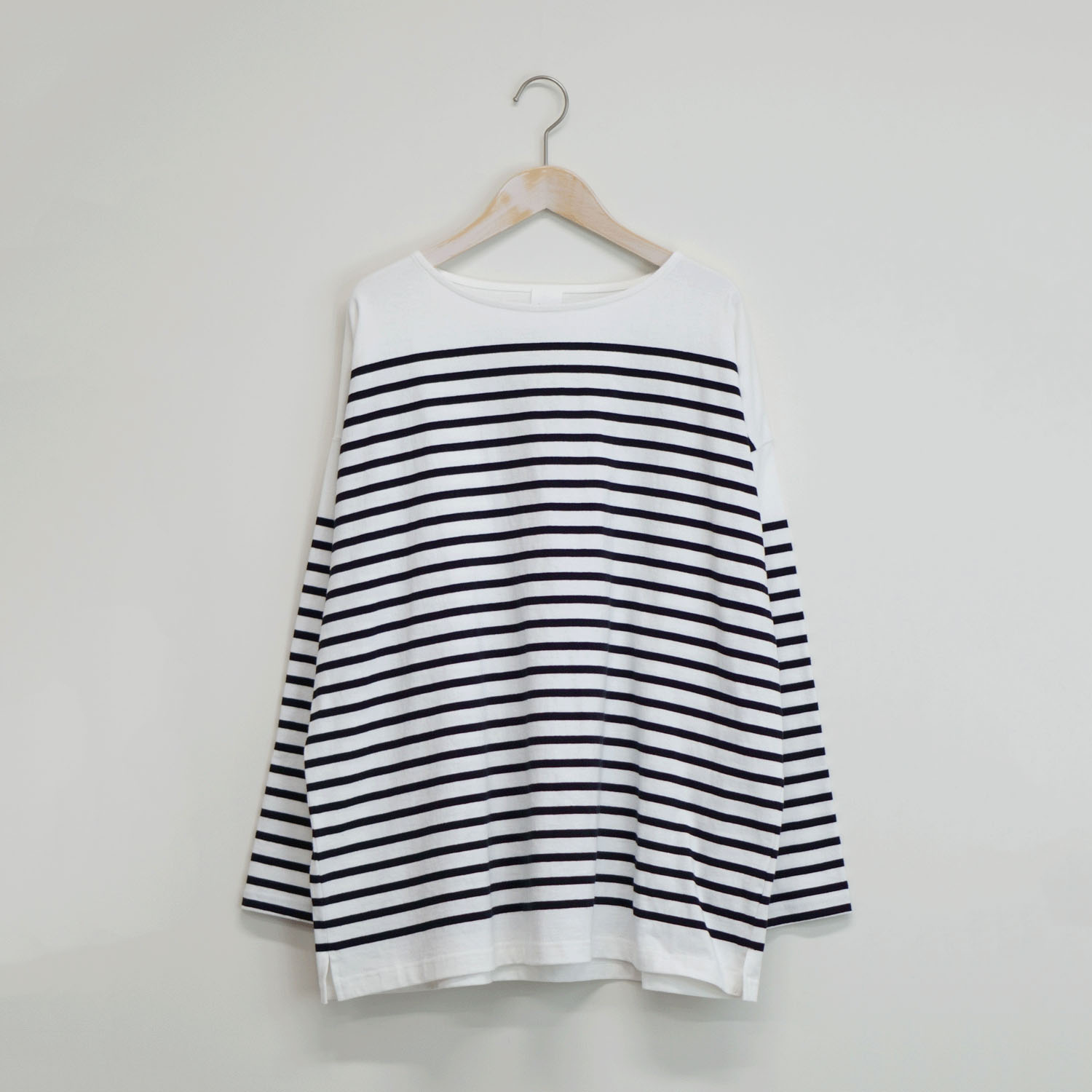 ista－ire パネルボーダー ロングTEE - 画像3