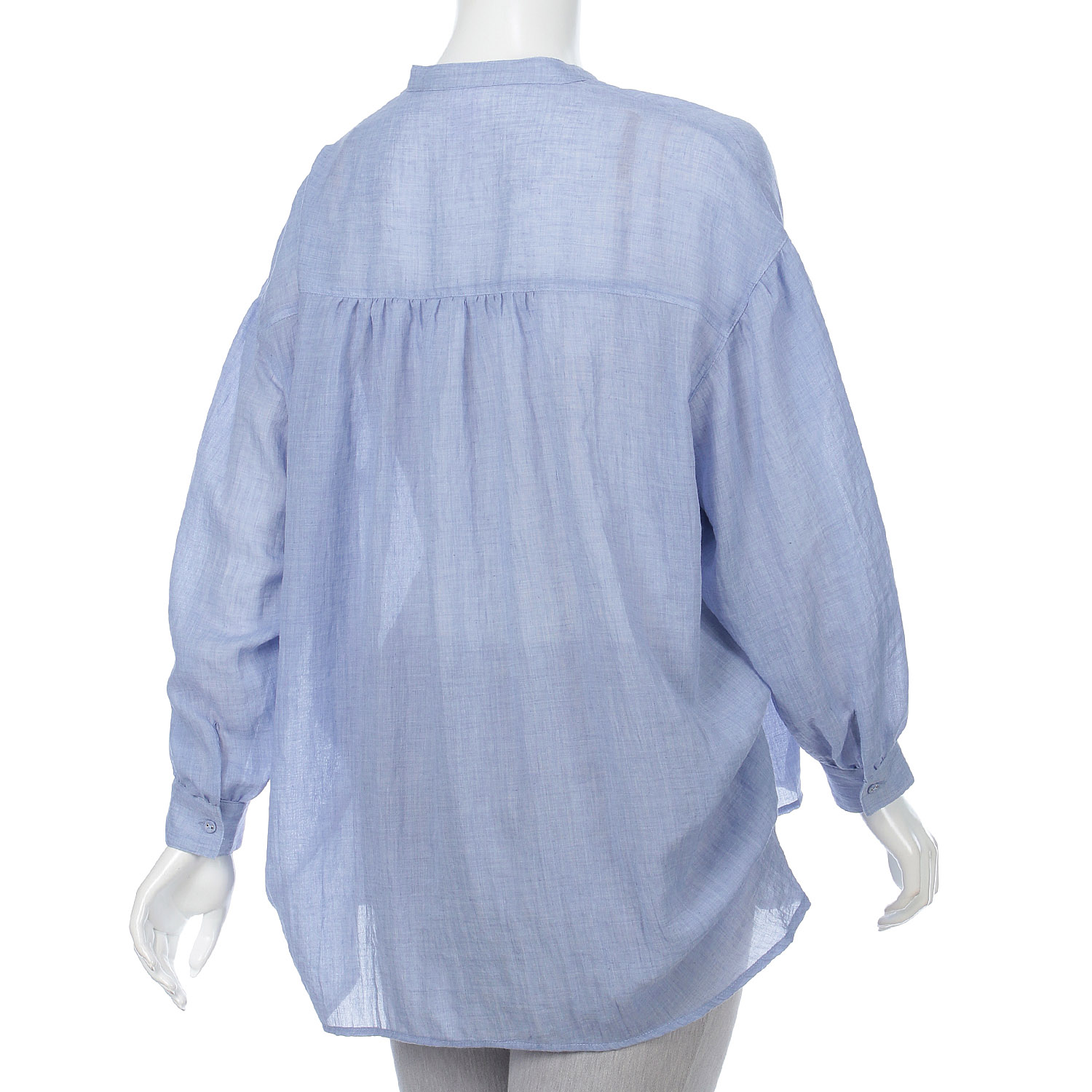 ista－ire T／Cガーゼ サイドタックブラウス - 画像12