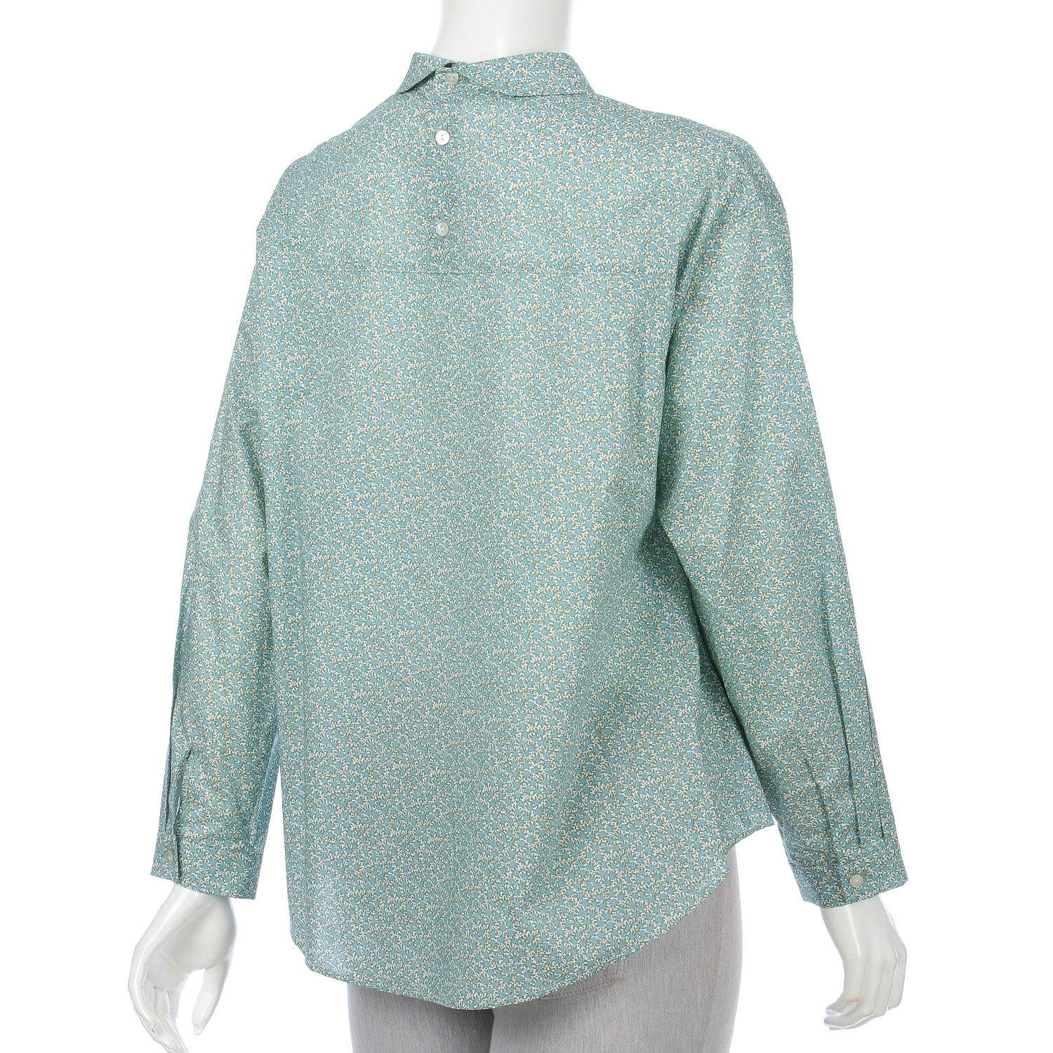 Parkes LIBERTYフレアプルオーバーブラウス - 画像9