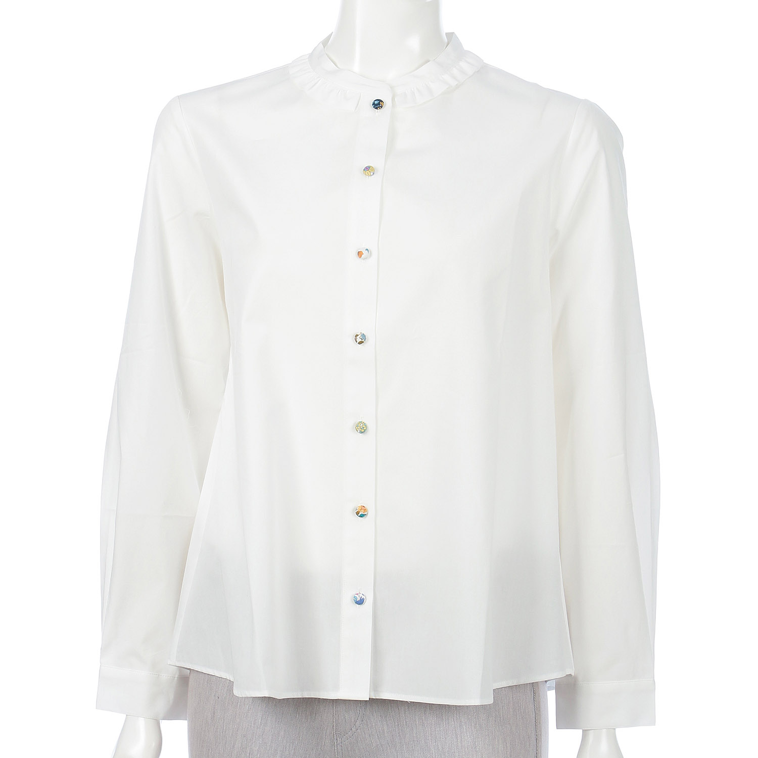 Parkes フリルブラウス - 画像1