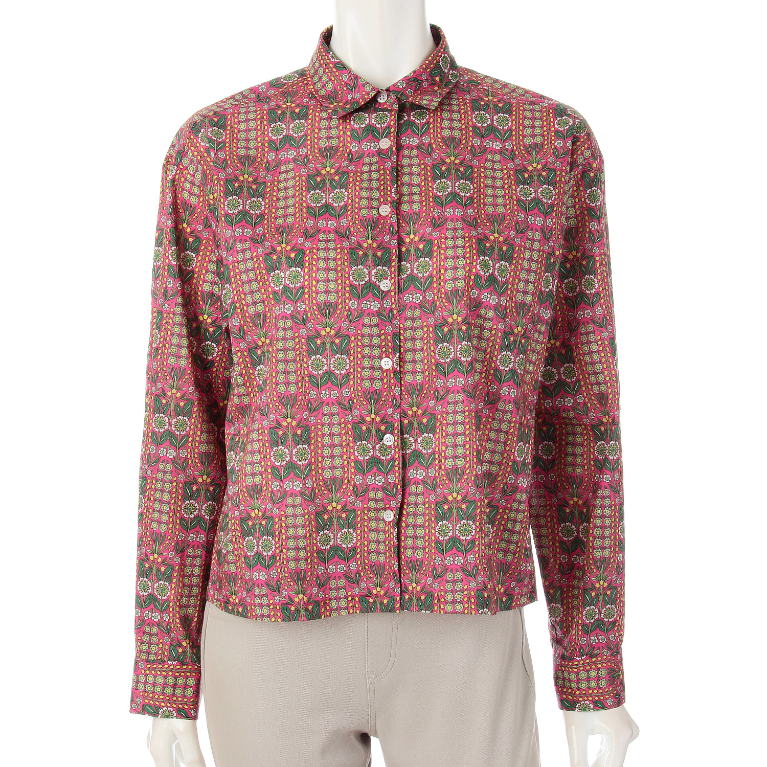 Parkes LIBERTYドロップボックスシャツ