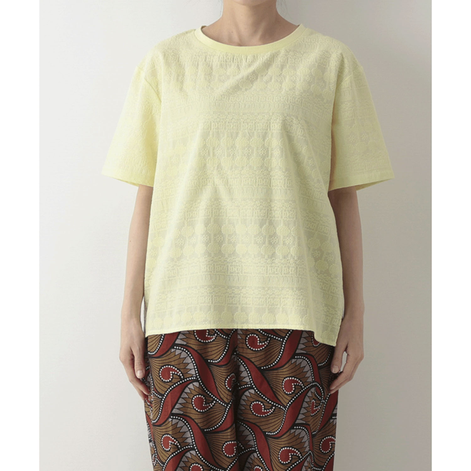 東京かんかん 刺繍コットンプルオーバー - 画像1