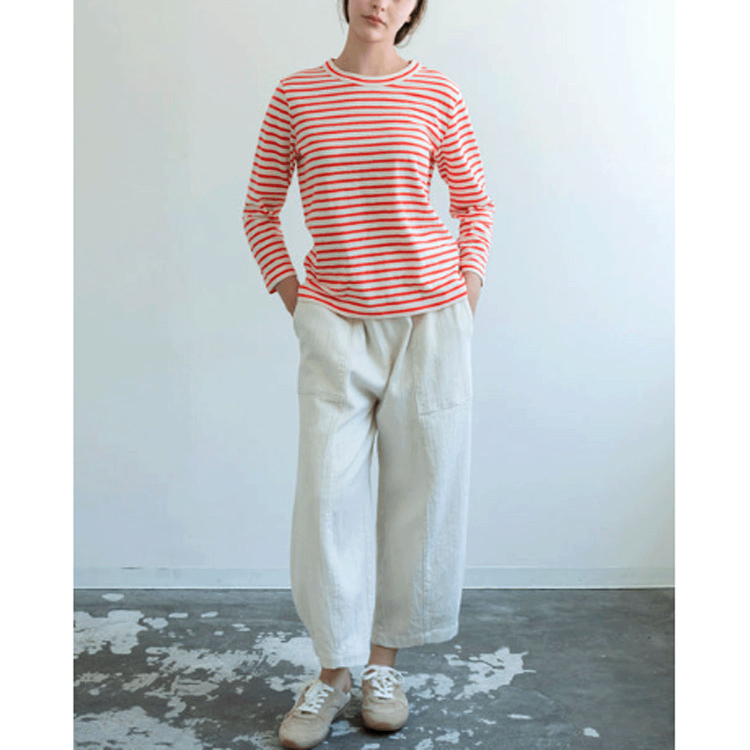 YARRA エコリバイバル9分袖TEE - 画像7