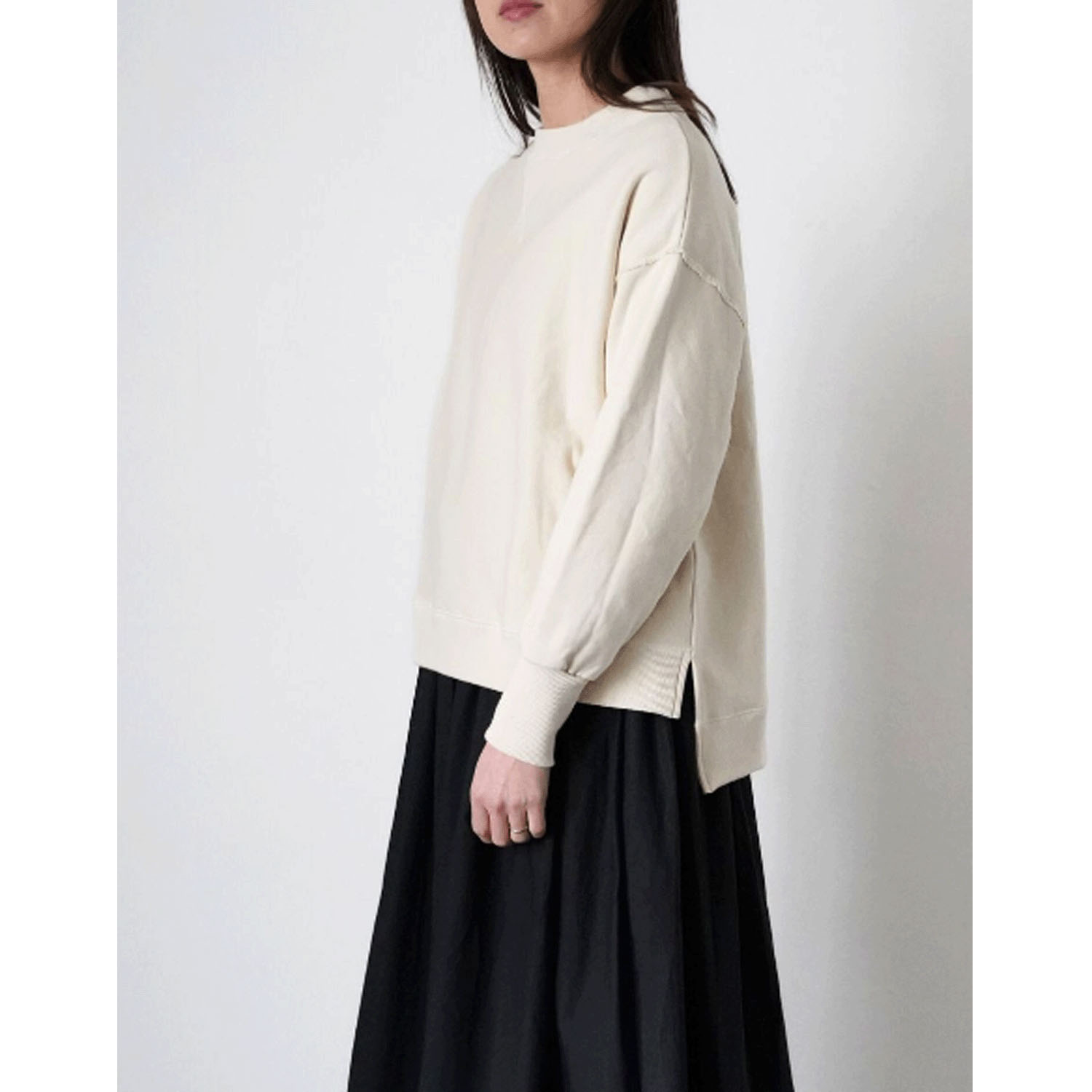 ciroc コーマ裏毛プルオーバー - 画像9