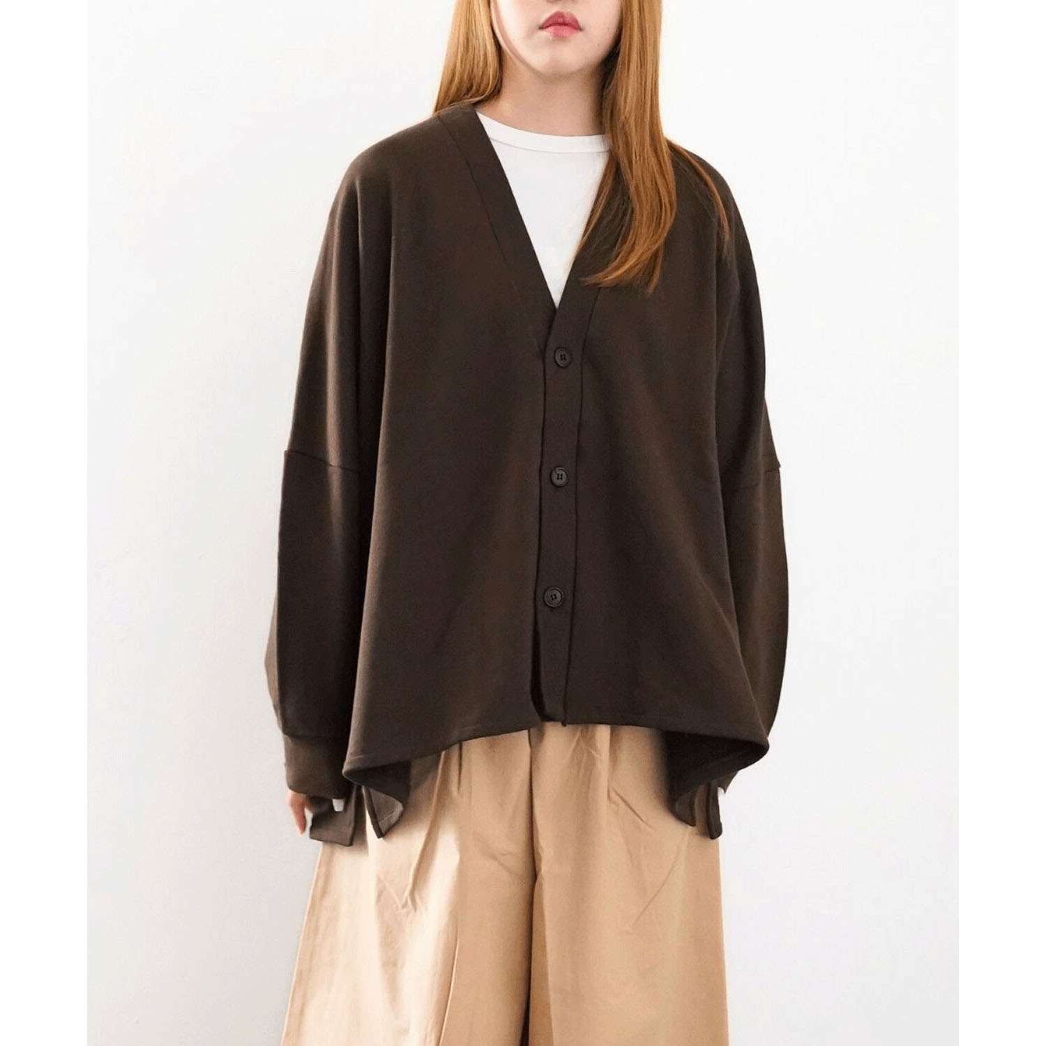 ciroc コーマ裏毛カーディガン - 画像11