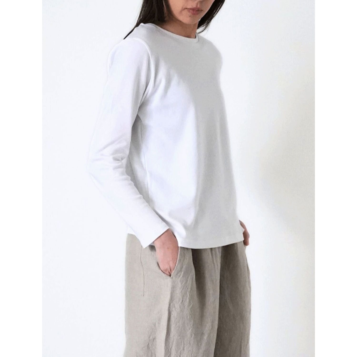 ciroc 長袖オーガニックコットンT - 画像2