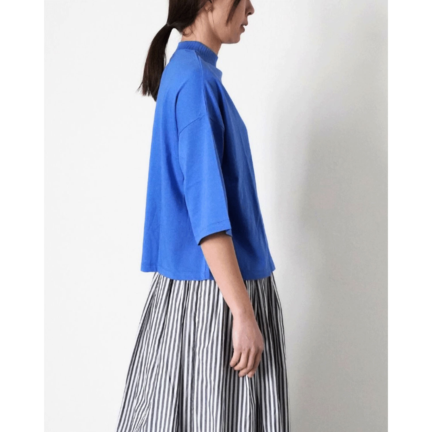 ciroc 七分袖ネックリブシャツ - 画像15