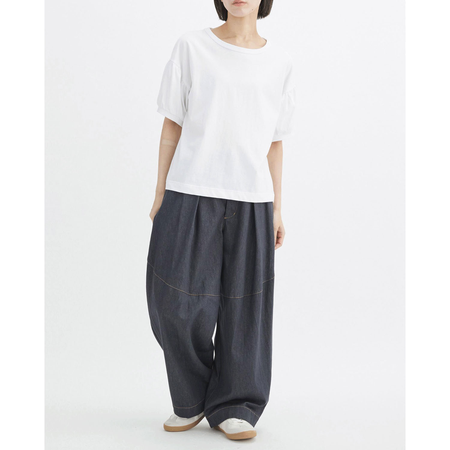 ATELIER EQUAL style コットン天竺ボリュームスリーブプルオーバー - 画像4