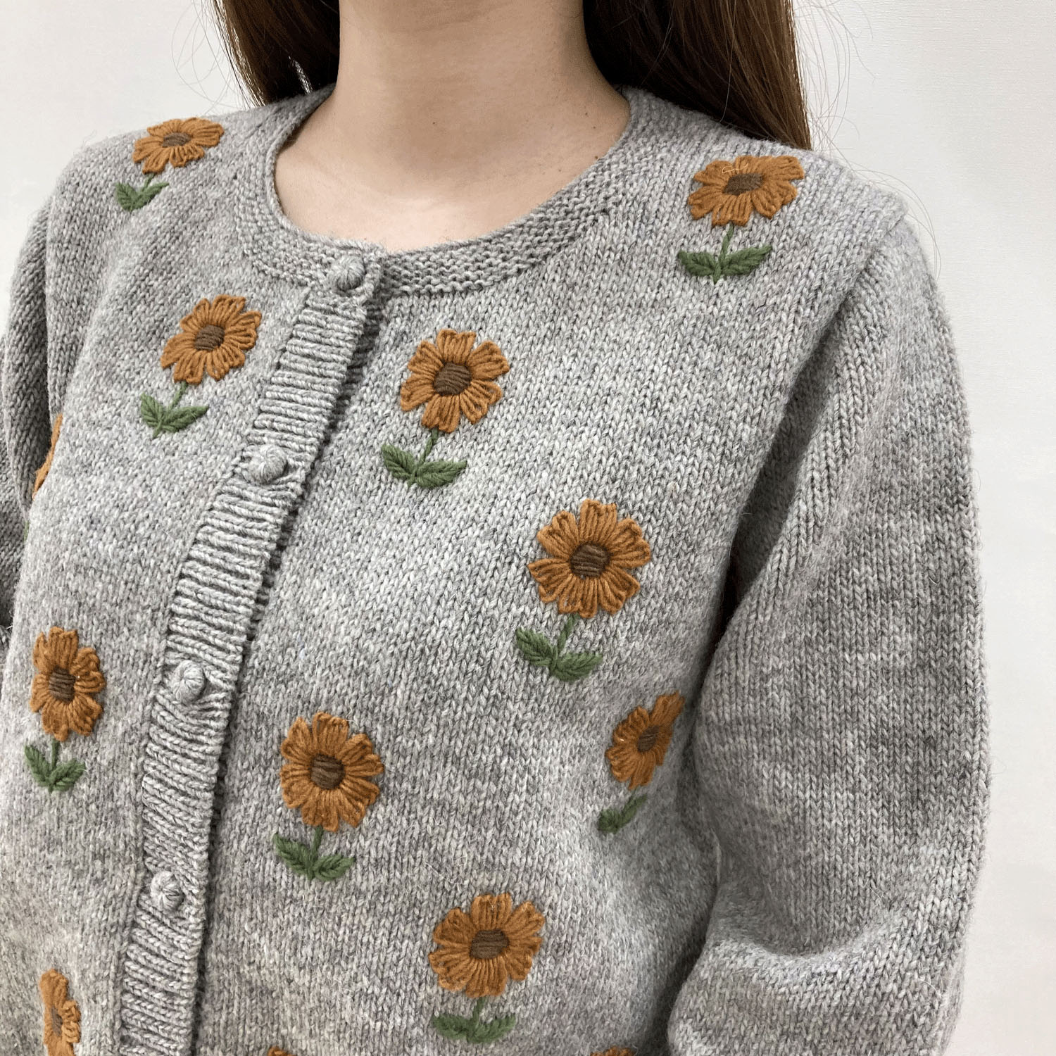 ESTELLE 花柄カーディガン - 画像3