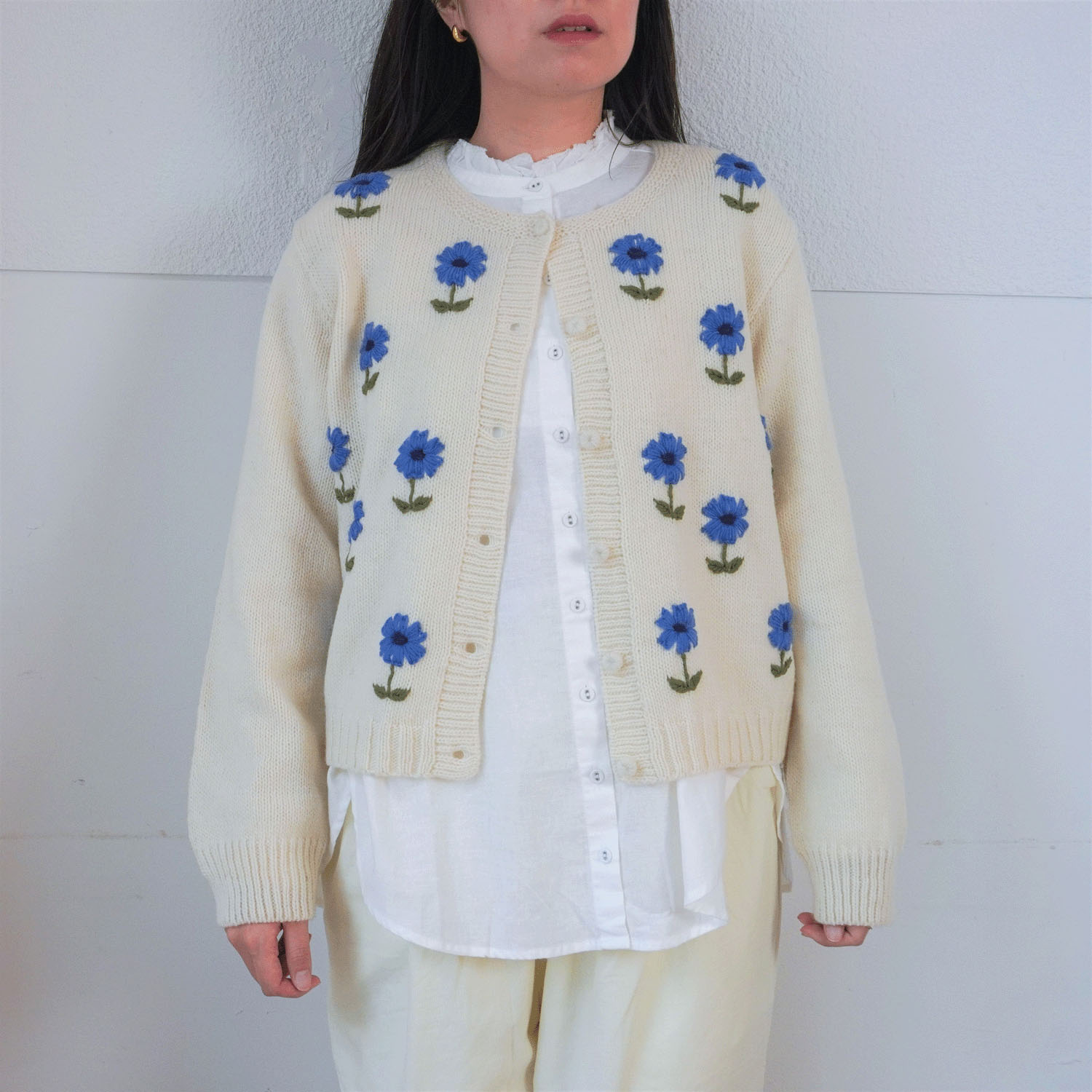 ESTELLE 花柄カーディガン - 画像6