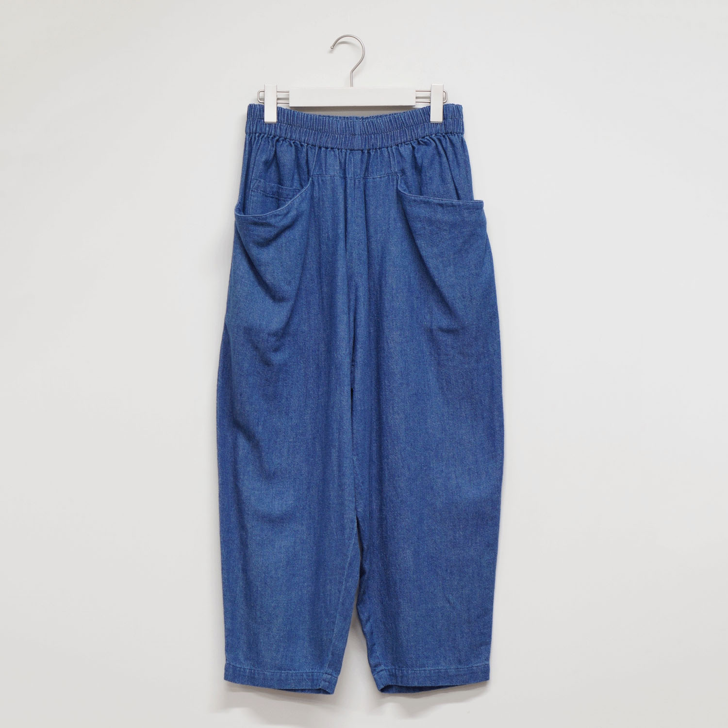 6．5綿麻甘撚りデニム ルーフポケットパンツ - 画像2